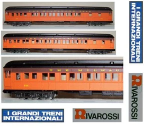 RIVAROSSI 9546 Passenger Car Pullman Milwaukee Rail Road Unboxed N Scale - Picture 1 of 1