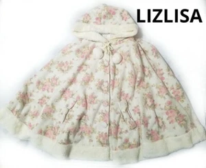 Rare LIZLISA Liz Lisa Floral Rose Poncho Cloak Cape Floral One size F/S - Picture 1 of 7