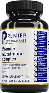 Premier Research Labs Glutathione Complex - Liver & Immune Health Support Sup.. - Picture 1 of 7