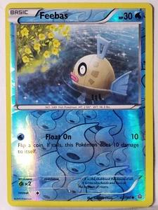 REVERSE HOLO Feebas 43/160 LP / VLP - XY Primal Clash Pokemon Card - Picture 1 of 2