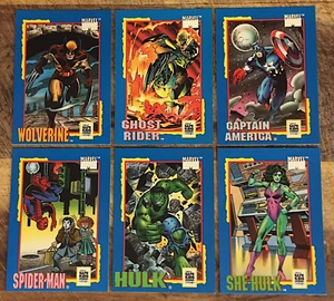 Impel Marvel 1991 tarjetas coleccionables golosinas/elige tus cartas - juego de construcción - Imagen 1 de 2