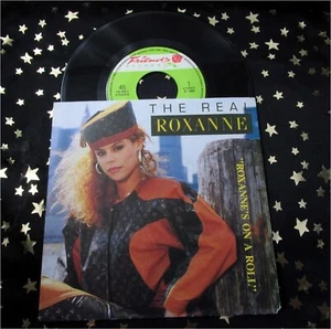 THE REAL ROXANNE - Roxanne´s on a Roll * 1989 NL * TOP SINGLE (M-:)) - Bild 1 von 2