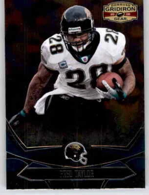 2008 Gridiron Gear Fred Taylor NFL PWE Foil Base Card Jaguars #47 - Image 1 of 2