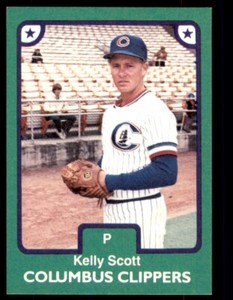 1984 TCMA Minor League Kelly Scott (D) Columbus Clippers #19