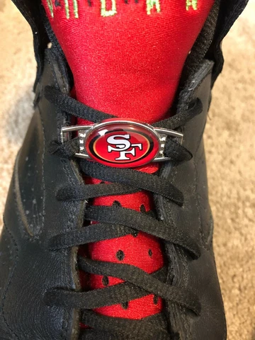 2pcs NFL Team Logo Paracord Shoelace Charms (Pair)  (CHOOSE YOUR TEAM) Cover