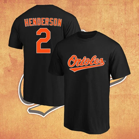 Gunnar Henderson #2 Baltimore Orioles Player Number T-Shirt Gift Fan S-3XL Cover