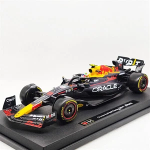 Bburago 1:18 F1 2023 RB19 #11 Sergio Checo Perez Model Car w/ Helmet NEW IN BOX - Picture 1 of 4