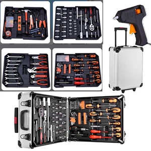600 tlg Werkzeugkoffer Werkzeugkasten Werkzeugbox Werkzeugkiste Trolley Set - Bild 1 von 12