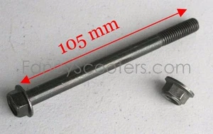 E-22 ENGINE MOUNTING Bolt and Nut M 8 x 105mm - Picture 1 of 2