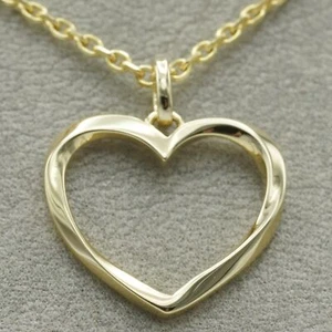Ciondolo cuore oro giallo 585/- - Foto 1 di 1