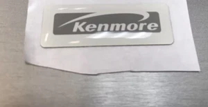 Targhetta distintivo frigorifero Kenmore PN 218835101 colore bianco, OEM, nuova - Foto 1 di 1