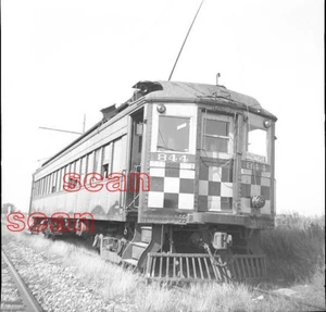 4D196 NEG/RP 1950s/60s GRAND RIVER RAILROAD CAR #844 BRANTFORD SIGN ONTARIO - Picture 1 of 1