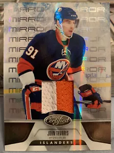 2011-2012 CERTIFIED PRIME MIROR JERSEY JOHN TAVARES CARD 5/25 ISLANDERS - Picture 1 of 2