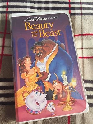 BEAUTY AND THE BEAST WALT DISNEY BLACK DIAMOND CLASSIC VHS 1992 FACTORY SEALED - Image 1 of 4