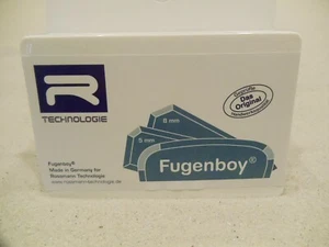 FLUX Fugenboy Fugengummi Silikonabzieher Fugenglätter Fugen 5mm 8mm rund 3Stück - Bild 1 von 3