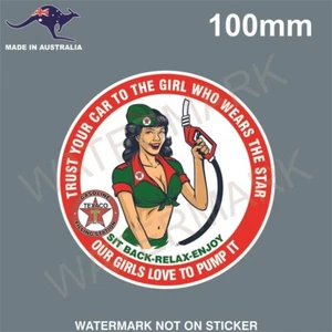 TEXACO STICKER RETRO VINTAGE PETROLEUM OIL HOT ROD STICKERS - Picture 1 of 1