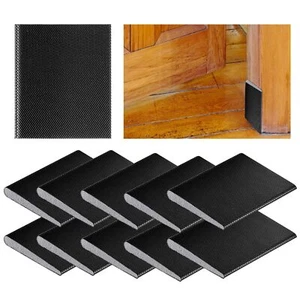 10er Pack Wetterschutz Türdichtung selbstklebend Tür Eck Schaumstoff Dichtungen - Bild 1 von 9
