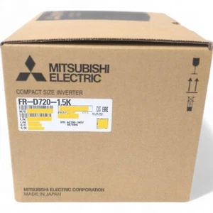 Mitsubishi Inverter FR-D720-1.5K 1.5kW 200-240V FRD7201.5K Made in 2021 New - Picture 1 of 2