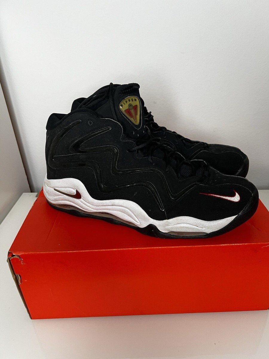 Size 15 - Nike Air Pippen 2015 Black Varsity Red for sale Size 15 - Nike Air Pippen 2015 Black Varsity Red for sale
