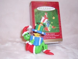 Hallmark Keepsake Ornaments "Gifts for the Grinch" Dr Seuss - Bild 1 von 1