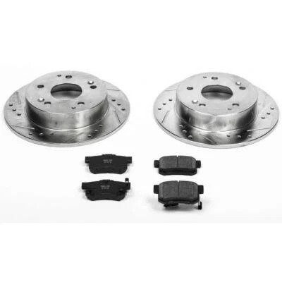 PowerStop Disc Brake Kit Rear - Fits Acura Integra 1997-2001, Acura RSX 2002-200 - Image 1 of 4