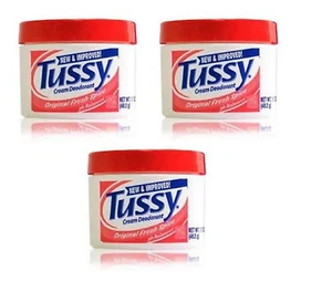 Deodorante crema Tussy spezia fresca originale (con cappuccio rosso o bianco) 1,7 once (con confezione da 3) - Foto 1 di 1