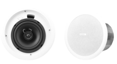 QSC AC-C6T 6 inch Two-Way Ceiling Speaker - W...