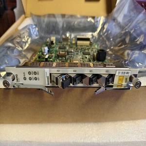 4 ports 10G uplink board HUVQ HUTQ for C300 OLT,2 pcs 10G+ 2 pcs 1.25G SFP - Picture 1 of 10