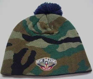 Adidas New Orleans Pelicans Camo Pom Knit Hat - Picture 1 of 1