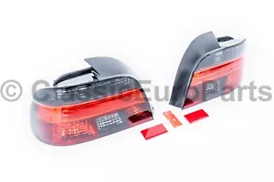Smoked facelift look taillight conversion kit for BMW E39 sedan 95-01 Early mod - Picture 1 of 11