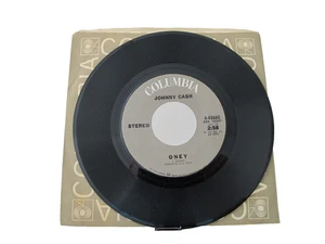 45 RECORD - JOHNNY CASH - ONEY - Picture 1 of 1