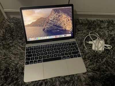 Mac Book 12“ Retina 2016 Core m3 1.1 GHz SSD 256 8GB QWERTZ Silber - Sehr Gut - Bild 1 von 4
