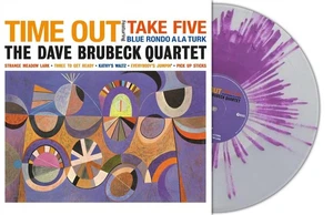 DAVE BRUBECK QUAR TIME OUT (COLOR CLEAR/COLOR PURPLE SPLATT (Vinyl) (UK IMPORT) - Picture 1 of 1