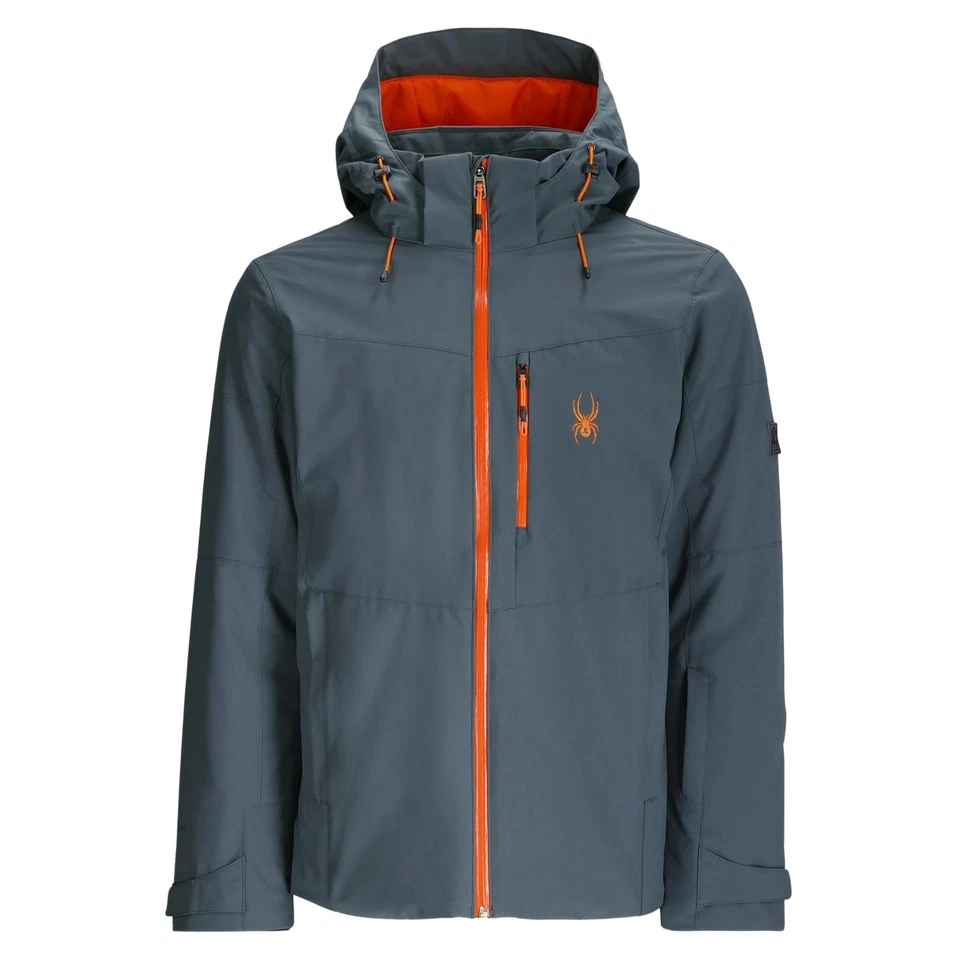 Chaqueta de invierno Spyder Copper para hombre, azul pizarra, mediana Foto 1 de 4