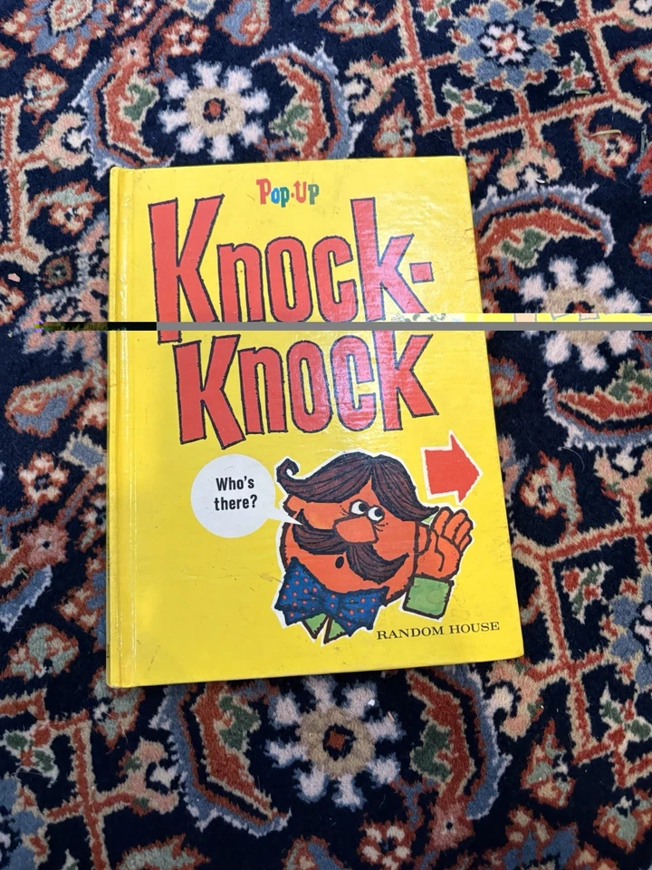 Knock-Knock Who’s There Pop Up Picture Book 1970 Foto 1 de 3