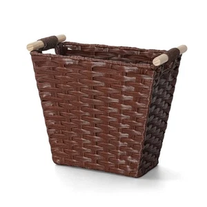 Woven Waste Basket, Decorative Boho Trash Can, Waterproof Bathroom Trash Can,... - Picture 1 of 7
