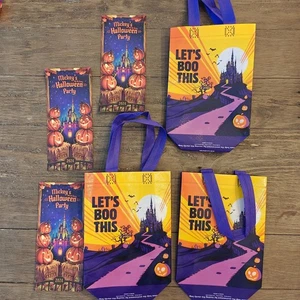 Lote de 3 Mickeys Not So Scary Halloween Party 2024 Mapas Bolsa Souvenir Disney - Imagen 1 de 10