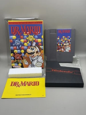 Dr. Mario (Nintendo NES, 1990) CIB - Complete - Tested - Very Clean! - Image 1 of 4