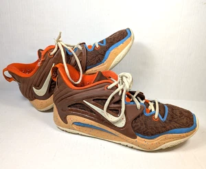 LEER Nike KD 15 Zapatos Para Hombre Talla 10 EYBL Baja Fauna Marrón Leche de Coco - Imagen 1 de 16