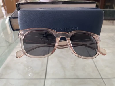 Gafas de sol polarizadas Cole Haan CH7040 (500) cristal púrpura 50-22 145 12/16 Foto 1 de 4