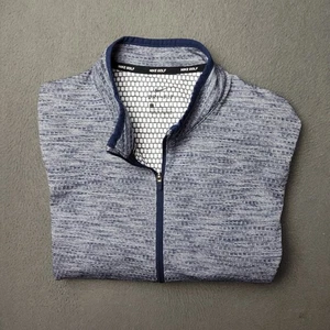 Nike Golf Dri-FIT Pullover Grande Grigio 1/2 Zip Maglia Manica Lunga Donna 884965 - Foto 1 di 11
