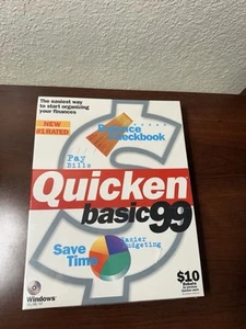 Sealed Quicken Basic 99 CD for Windows 95/98 or NT - Picture 1 of 4