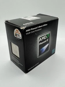 AMD Phenom II Black X4 965 Quad-Core Prozessor HDZ965FBGMBOX mit Lagerkühler!! - Bild 1 von 4