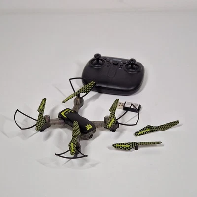 Carson X4 Quadcopter 210 LED Quadrocopter Drohne Schwarz Gelb 500507178 DEFEKT! - Bild 1 von 4