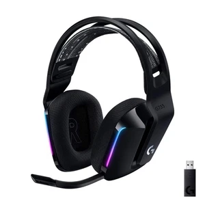 Logitech G G733 LIGHTSPEED Wireless Gaming Headset with suspension headband, ... - Picture 1 of 11