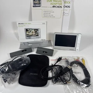 Archos 605 WiFi Silver Digital Media Player + Accessories - For Parts or Repair - Picture 1 of 9
