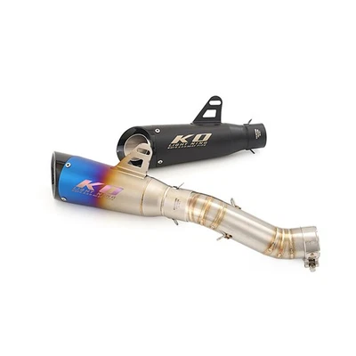 For Honda CBR500R CB500F CB500X 2017-2025 Exhaust Middle Pipe Muffler Motorcycle - Image 1 of 4