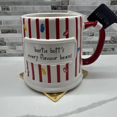 NEW Rae Dunn Harry Potter "bertie bott's every flavour beans" Mug