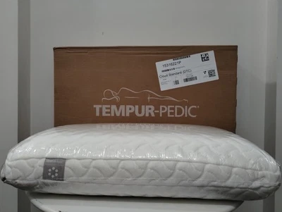 Tempur-Pedic TEMPUR-Cloud Pillow Back Side Stomach Sleepers, Standard 24x16x5" - Image 1 of 4