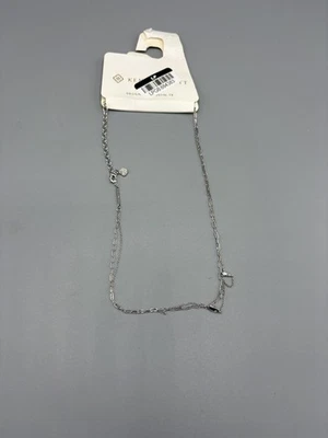 Collar Kendra Scott Multistrand Y Plata Nuevo con Etiquetas Foto 1 de 4